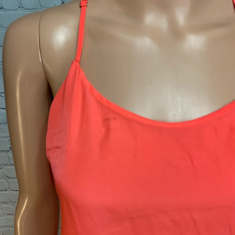 J Crew Coral tank Top size 0
